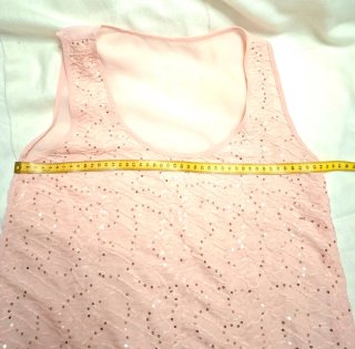 Blusa vaporosa con lentejuelas