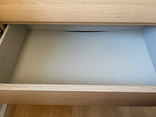 Cómoda Malm 4 cajones madera Ikea
