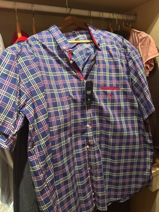 Camisa de cuadros S&C Talla XXXL