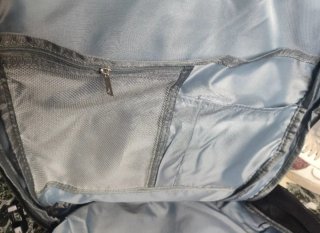 Mochila de viaje para avión y tren