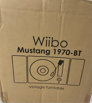 Tocadiscos Wiibo + Disco Vinilo