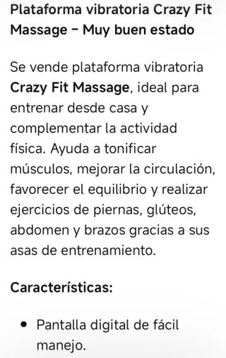 Plataforma Vibratoria Profesional