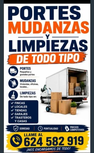 portes y mudanzas