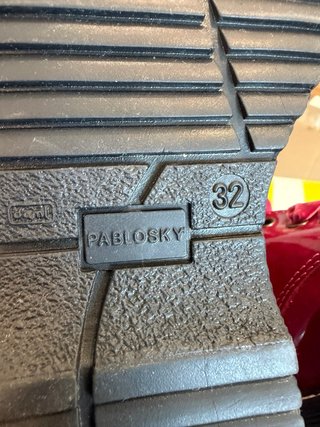 Zapato Pablosky Talla 32 Charol Rosa sin estrrenar