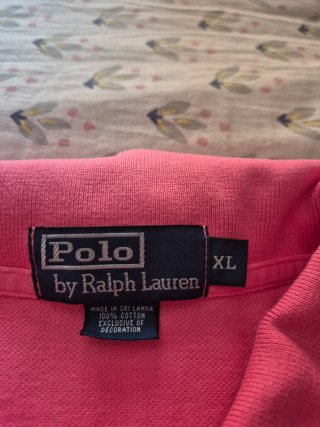 Polo Ralph Lauren Talla XL Rosa