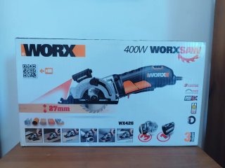 Sierra Circular WORX WX426 400W – Como nueva.