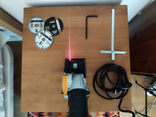 Sierra Circular WORX WX426 400W – Como nueva.
