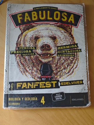 Biología y Geología 4, Secundaria, Fanfest Edel...