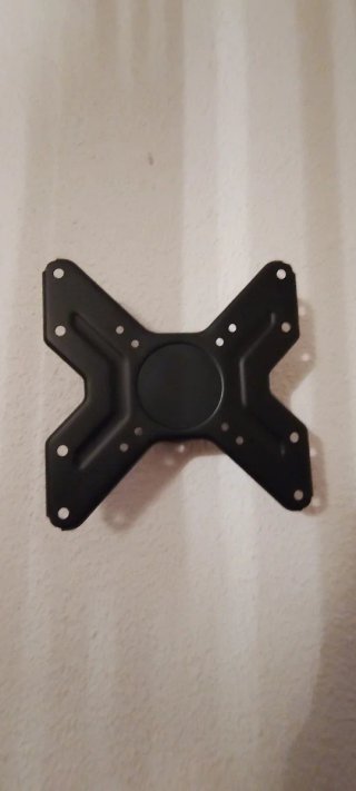 Soporte pared TV negro