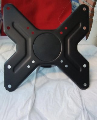 Soporte pared TV negro