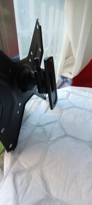 Soporte pared TV negro