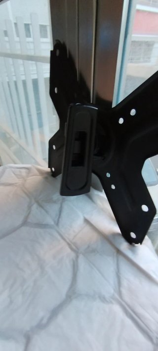 Soporte pared TV negro