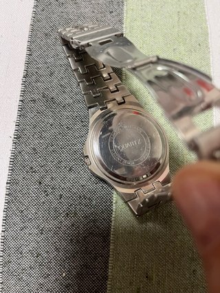 Reloj Stevenson Cuarzo Hombre Azul/Plata