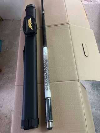 Taco Billar Fibra Carbono, con funda