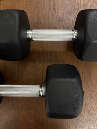 2 Mancuernas hexagonales ZIVA 12.5 kg nuevas.
