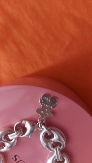 Pulsera Tous Plata Oso