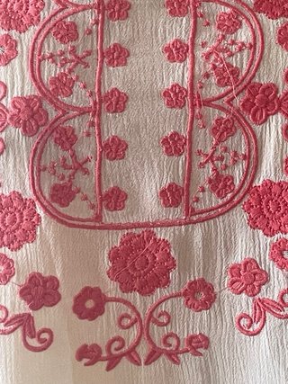 Blusa MaElla bordada blanca talla S