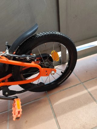 Bicicleta Btwin 500 Robot 16 Naranja