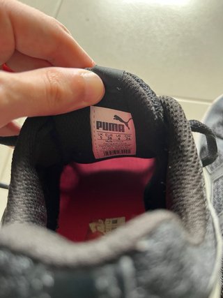 Scarpe da ginnastica Puma donna nere e rosa