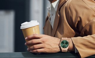 Reloj Sapphero Hombre Oro y Verde
