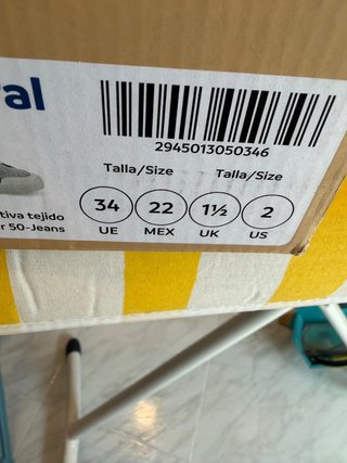 Zapatillas Mayoral Tela Talla 34