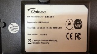 Proyector Optoma S331 Negro