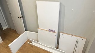 Escritorio Ikea MALM Madera Blanca
