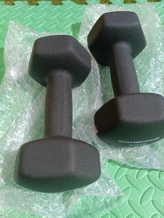 Mancuernas neopreno 5kg nuevas.