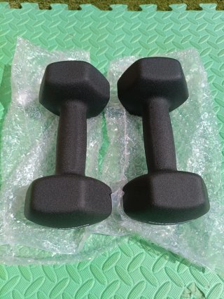 Mancuernas neopreno 5kg nuevas.