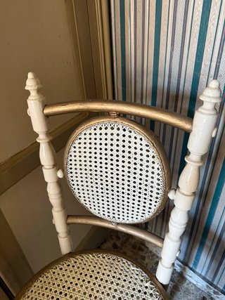 Sillas Vintage Madera y Ratán