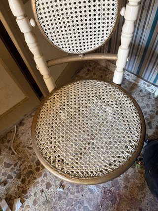 Sillas Vintage Madera y Ratán