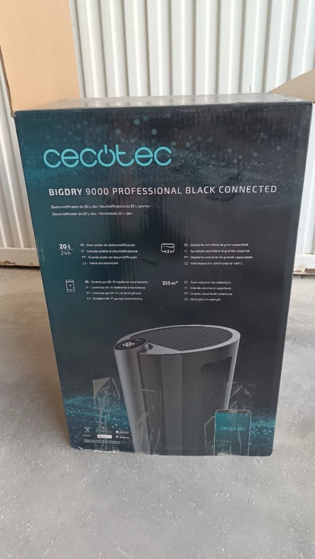 Cecotec BigDry 9 Deshumidificador W40F9402
