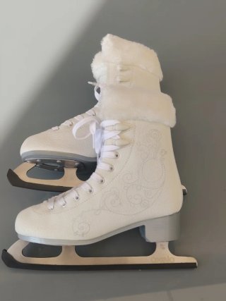Patines de Hielo Blancos Talla 37/38