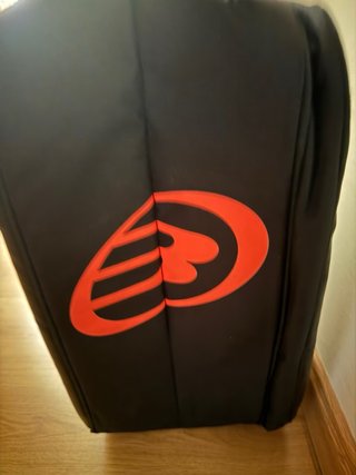 Borsa per racchette Bullpadel nero e oro