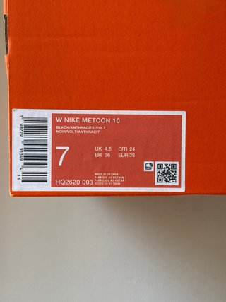 Nike Metcon 10 Triple Black Anthracite [38]