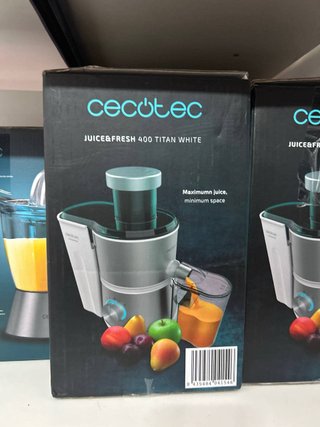 Cecotec Juice&Fresh 400 Titan White