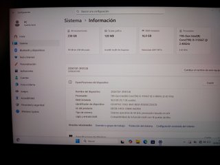 Portátil Lenovo Carbon X1 G9 TÁCTIL i5 11a 16GbRAM