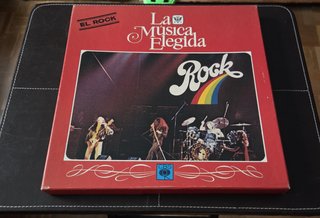 Caja Vinilos Rock Clásico CBS