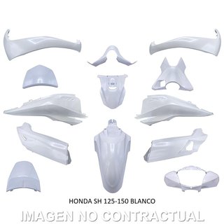 Kit Plásticos Honda SH 125-150 Blanco
