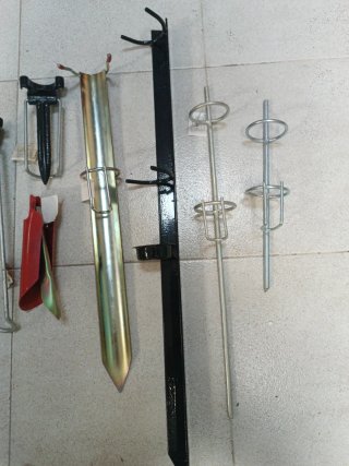 Soportes para cañas de pescar