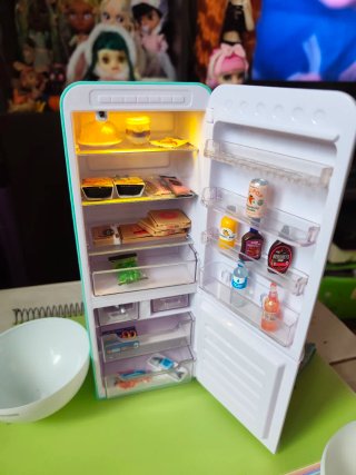 Nevera ZURU fill the fridge + 28 Artículos Comida