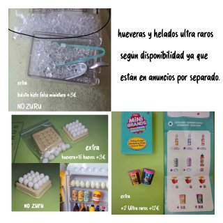 Nevera ZURU fill the fridge + 28 Artículos Comida