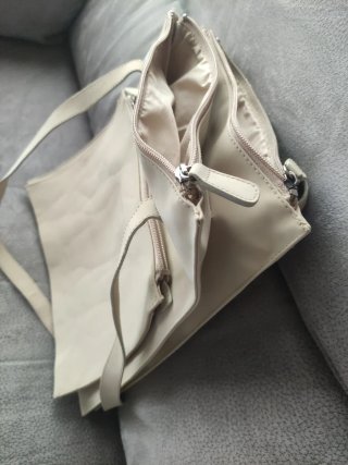 Bolso Avance Beige Unisex Vintage