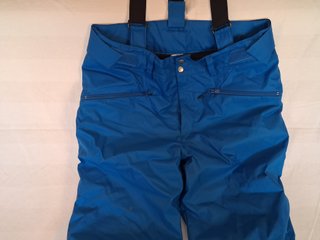 Pantaloncini da sci Decathlon blu con bretelle