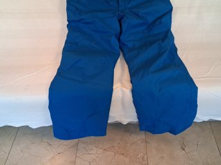 Pantaloncini da sci Decathlon blu con bretelle