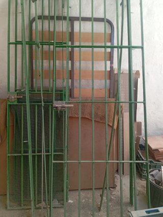 Cancelas de hierro macizo