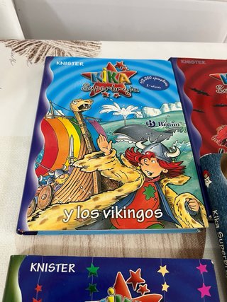 Libros Kika Superbruja (4 unidades)