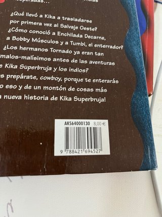 Libros Kika Superbruja (4 unidades)