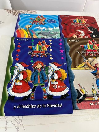 Libros Kika Superbruja (4 unidades)