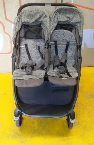 Silla de paseo gemelar Be Cool Bi-Baby